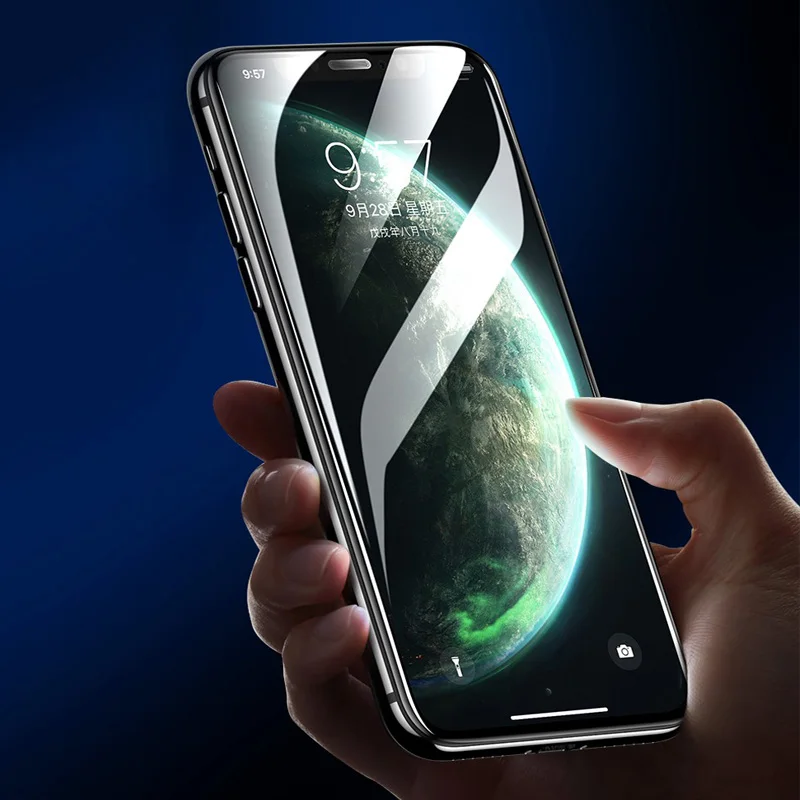 15D protective glass for iPhone X XS 6 6S 7 8 plus glass screen protector On for iPhone 11 Pro MAX XR 12 13 14 Pro Tempered film