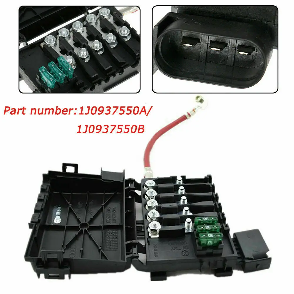 New Car Fuse Box Battery Terminal for Audi A3 S3 for Seat Toledo for Skoda Octavia 1J0937550A