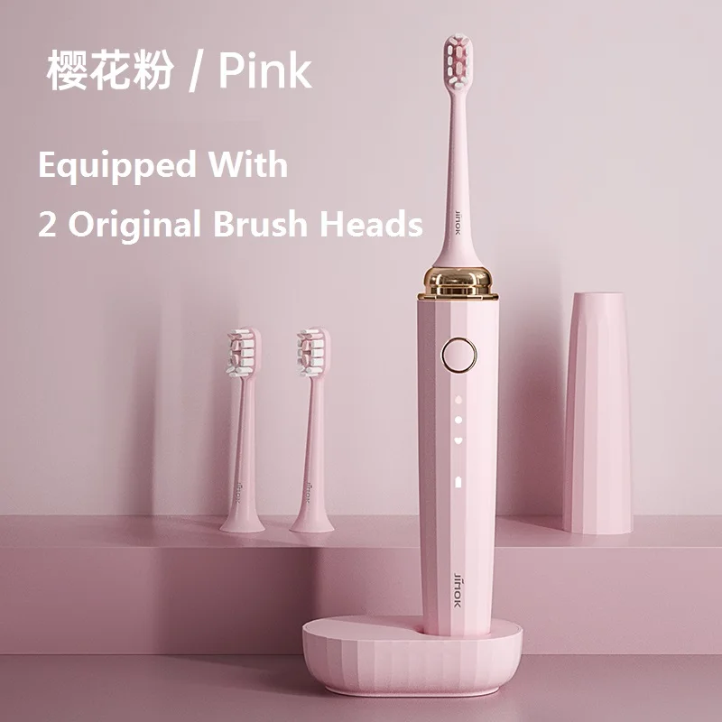 JIMOK K3 Electric Toothbrush Automatic Rechargeable Whitening Adult Female Ultrasonic Portable Soft Bristles