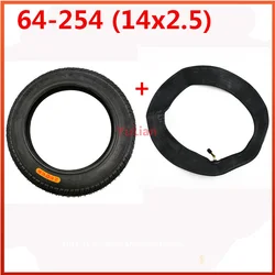 14X2.50 / 64-254 Inner and Outer Tyre for Electric Vehicles Electric Motorcycles Wear Resistant High-quality Tires