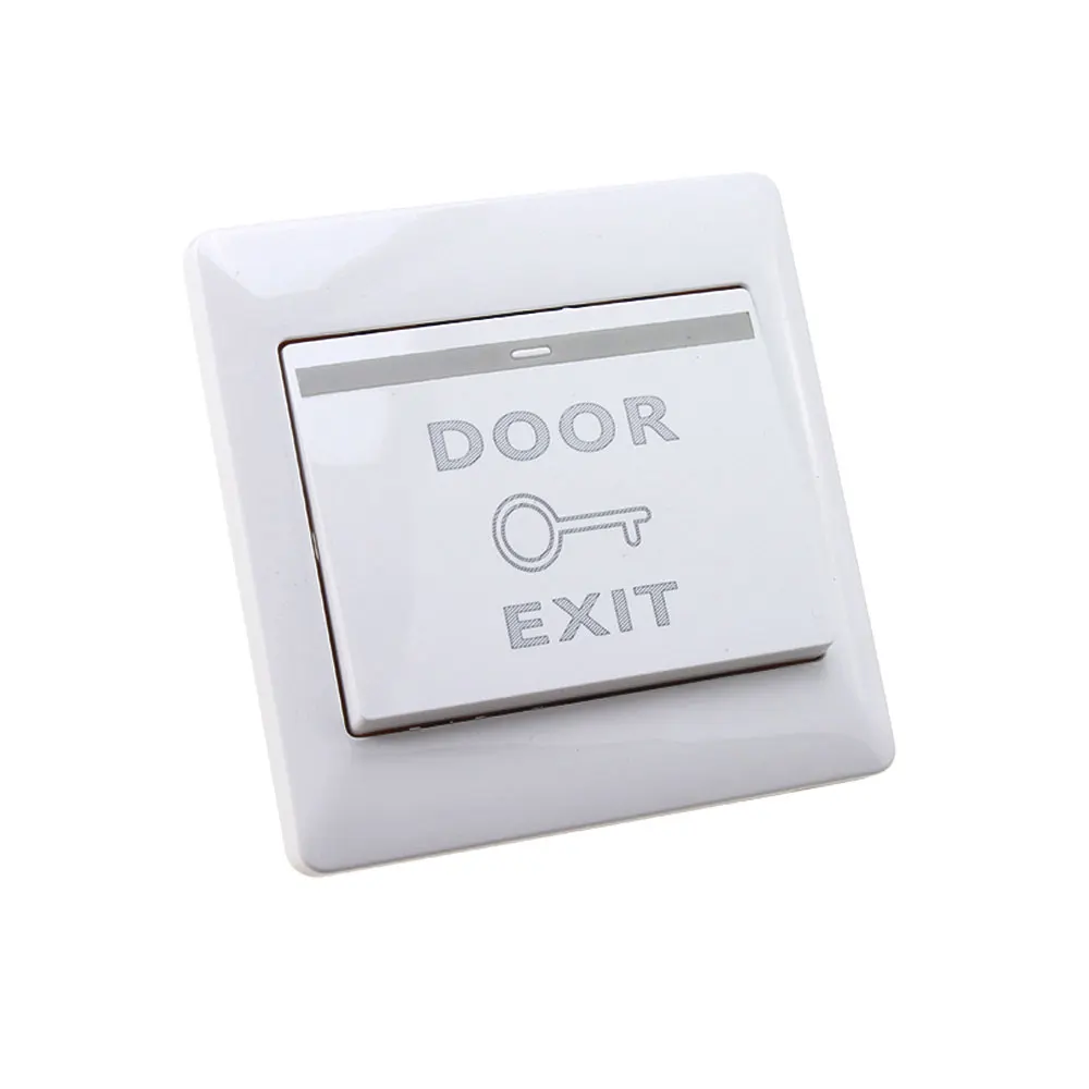 Door Small Exit Push Release Button Switch Panel for Electric Access Control System for Access Control Electric magnetic Lock