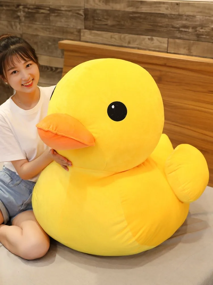 

lovely cartoon duck plush toy big yellow duck large 85cm soft doll birthday gift b2533