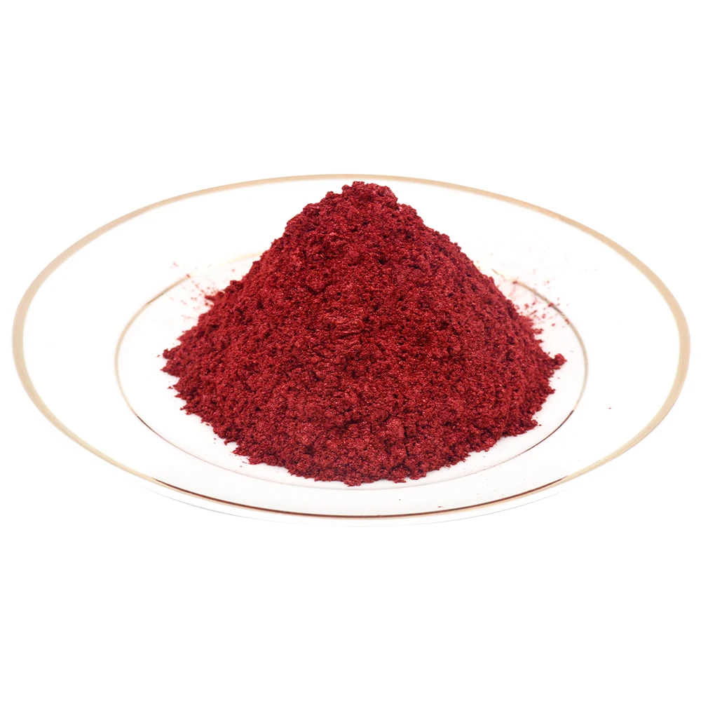 Wine Red Pearl Powder Soap Nail Eye Shadow Decoration DIY Coloring Art Crafts Mica Powder Mineral Pearl Pigments Painting