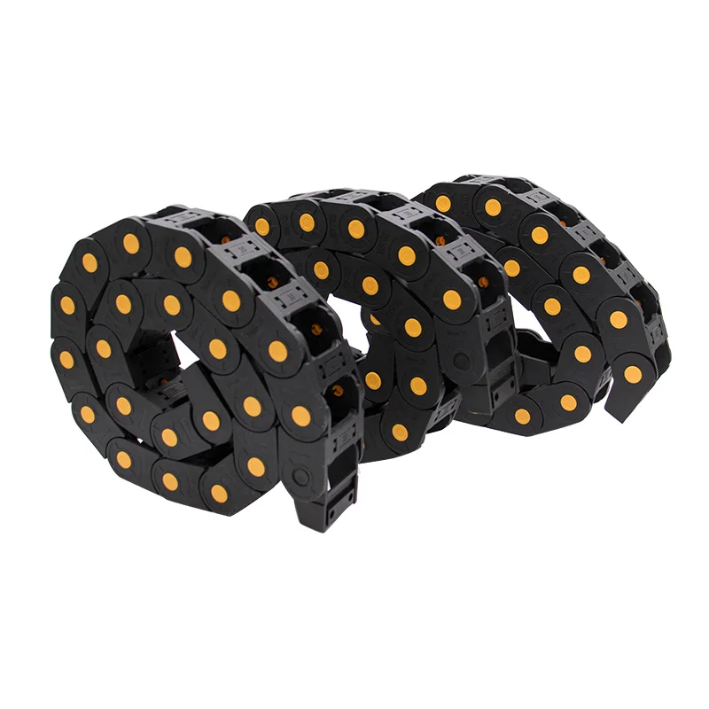 R55 Bridge Cable Chain 25mm height 57mm width 25*57 Wire Transmission Carrier Plastic Drag Towline For CNC Engraving Machine