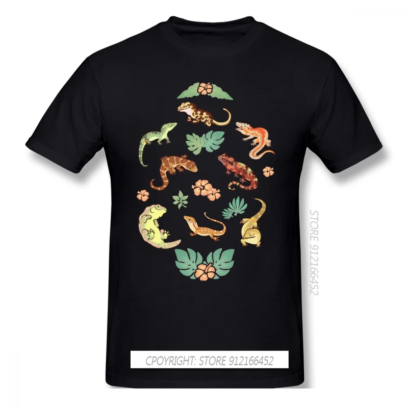 Футболка Gargoyle, Семейные футболки Gecko в желтом цвете, хлопковые футболки с графическим рисунком, рубашка, уличная одежда, забавная Мужская футболка с коротким рукавом
