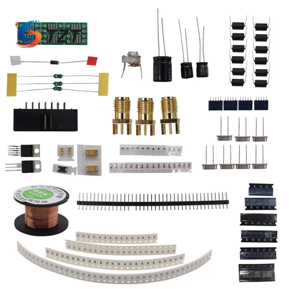 TZT 6-band HF SSB Shortwave Radio Transceiver Board DIY Kits Compatible Set 3.5MHZ 7MHZ 10MHZ 14MHZ 21MHZ 29MHZ