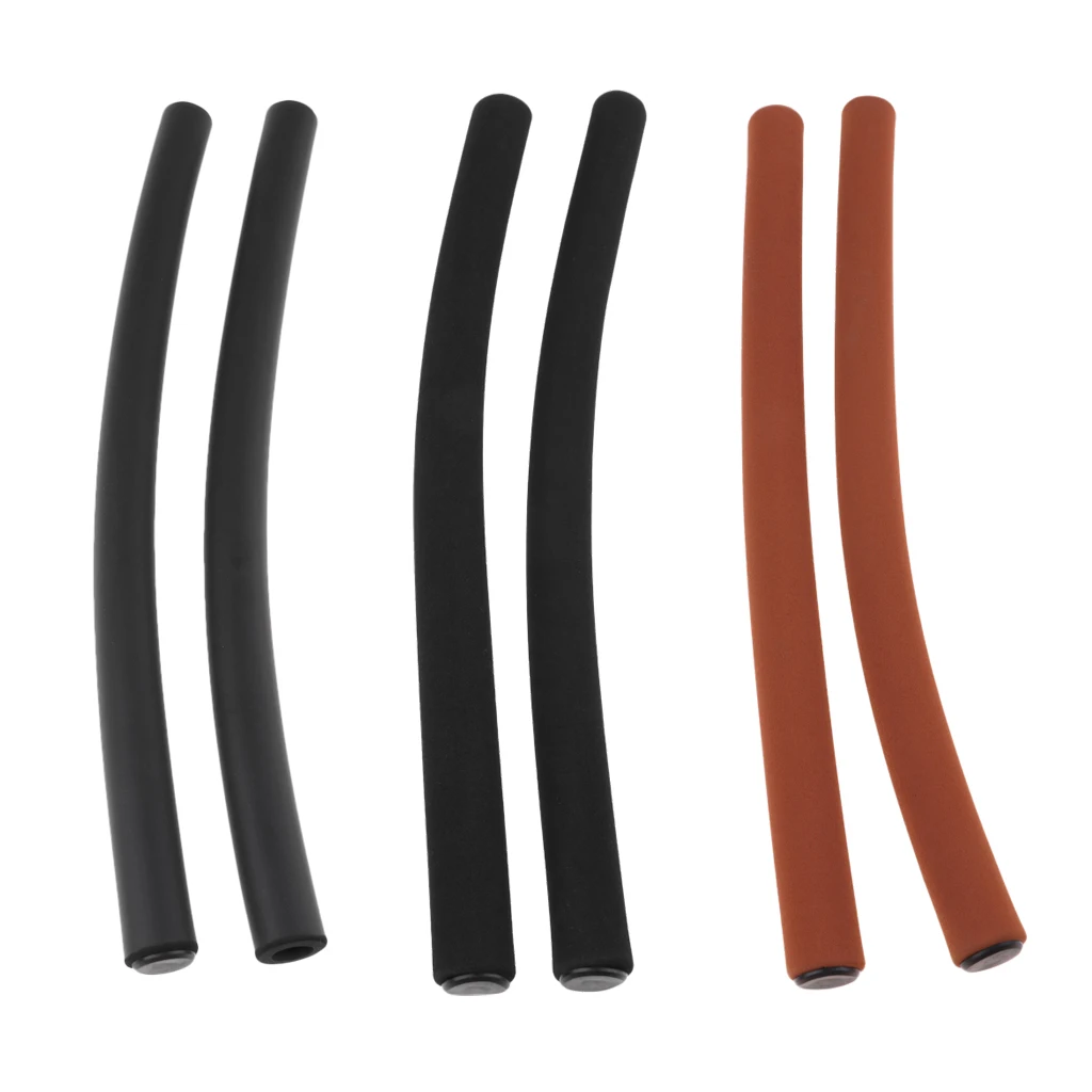 Eco-Friendly Foamed Silicone Bike Grips/Anti-Slip Bike Handle Grips Cover/Shockproof Bicycle Bend Handles Grips-9 Colors