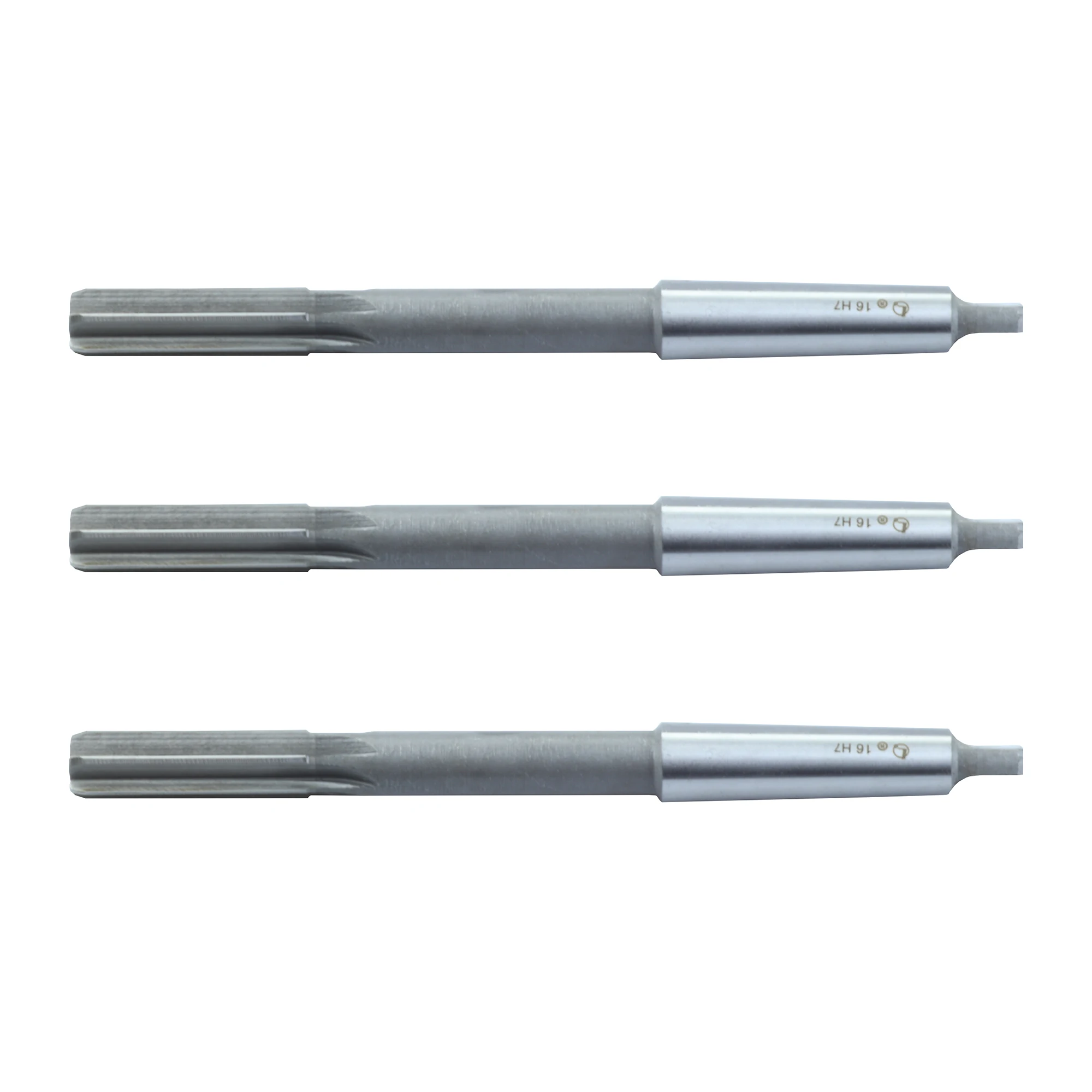 Alesatore per flauto dritto con codolo conico in acciaio ad alta velocità HSS H7 H8 D4 Diametro di taglio 5.5MM-70MM Alesatore per macchina