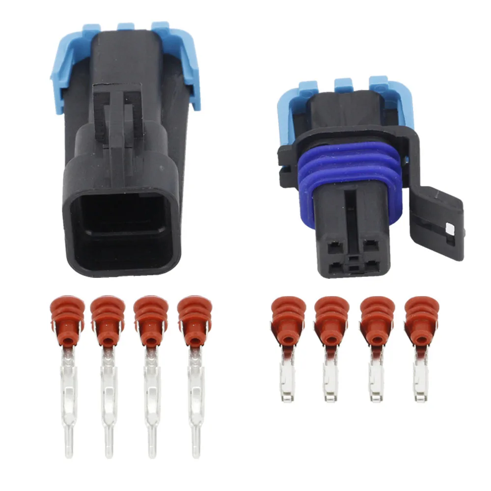 

4 Pin Automotive Wire Harness Connector DJ7044B-1.5-11/21 Mass Flow Sensor with Terminal