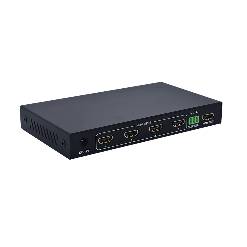 4X1 HDMI Multi-viewer HDMI Quad Screen Real Time Multiviewer with HDMI seamless Switcher 1080p HD,Stretch, cut, no distortion