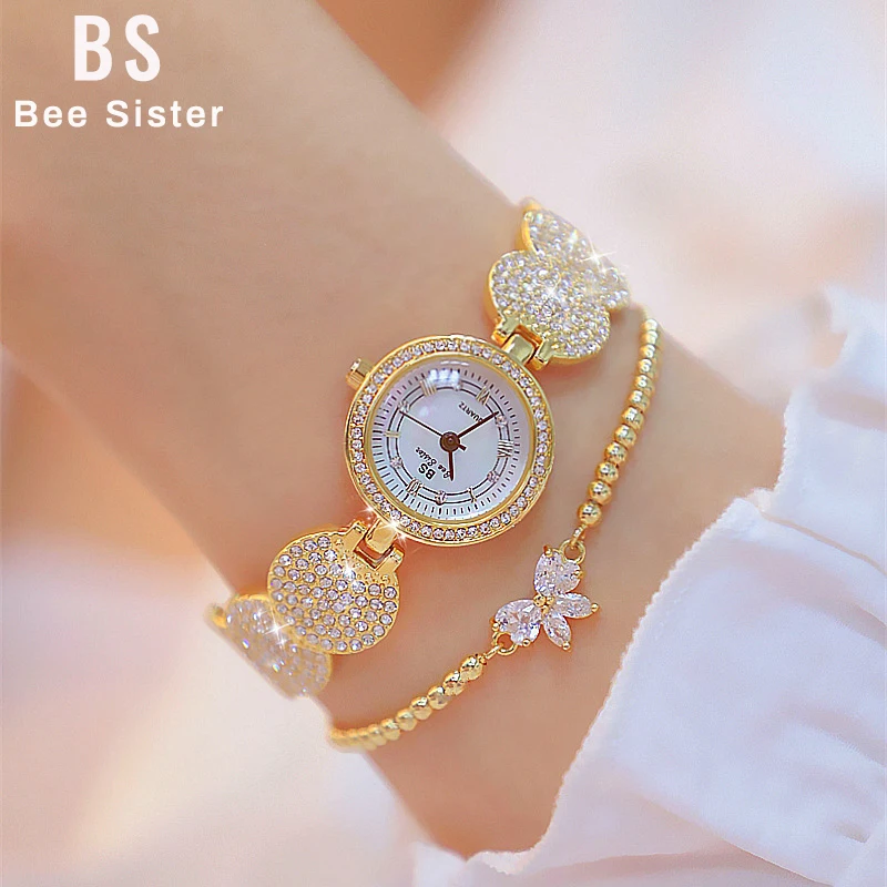 Women Watches Top Brand Luxury Diamond Montre Gold Famous Elegant Bracelet Dress Female Watches Ladies Wristwatch Montre Femme