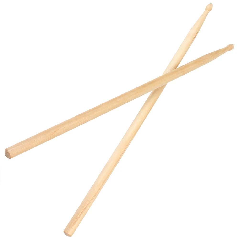 1 Pair Classic Maple Wood Drum Sticks 5A Drumsticks for Jazz Drum Exercise