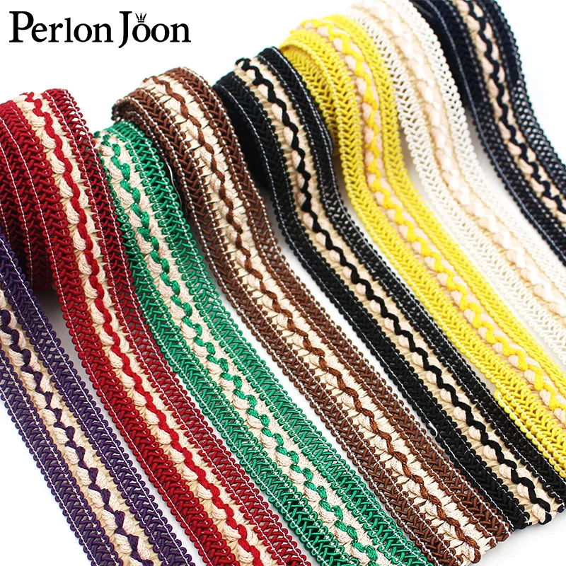 5 Yards Wide 28mm High Quality Hmong Hollow Woven Lace Skirt Robe Clothing Home Decoration Lace Webbing Strap Gimp Trim ZD0307