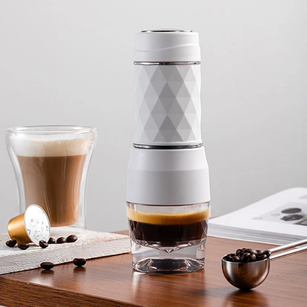 

Портативная ручная кофеварка, капсула с ручным давлением, Кофеварка Nespresso, портативная мини кофеварка, портативная мини-Кофеварка