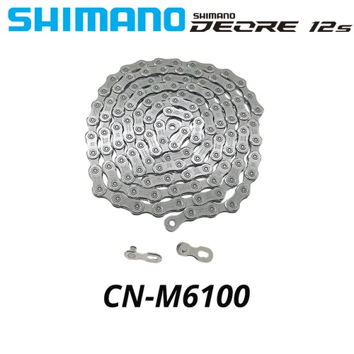 Imagen 2 del producto SHIMANO DEORE SLX XT XTR M6100 M7100 M8100 M9100 cadena de 12 velocidades para bicicleta de montaña 12S piezas de corriente MTB con enlace rápido