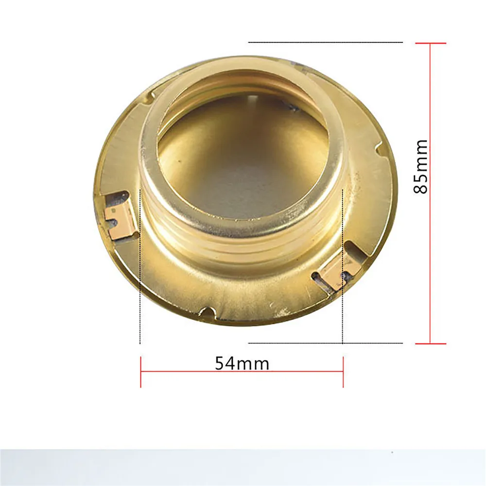 5Pcs Fire Sprinkler Headแผ่นตกแต่งแผ่นเปลือกหอยปกปิด