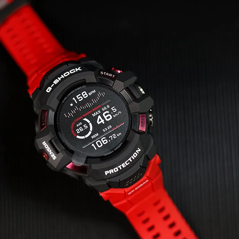 Casio watch men g shock Smart watch GPS function Bluetooth sport watch 200m Waterproof quartz watch relogio masculinoGSW-H1000