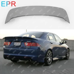 For Honda Accord CL7 MU1 Style FRP Unpainted Glass Fiber Rear Spoiler Tuning Part Fiberglass Rear Trunk Wing Spoiler (2002-2008)