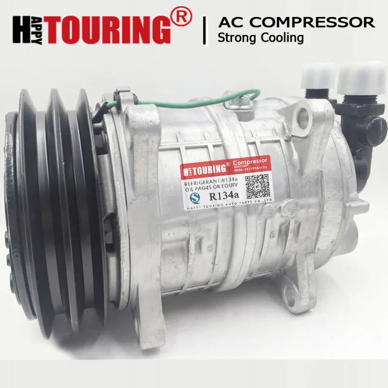 AC A/C Compressor TM16 for Shuttle Bus 12V 24V 10046011 43556011 Z0006398A 48846011 502-220A 103 56030 ZXL100PG DS102139