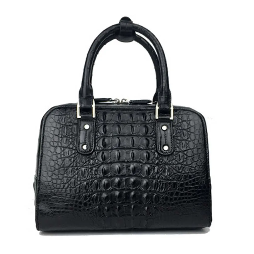 ousidun  new  crocodile  Female bag  Cross section  women Leather bag  zipper  female  fashion  square  female women handbag