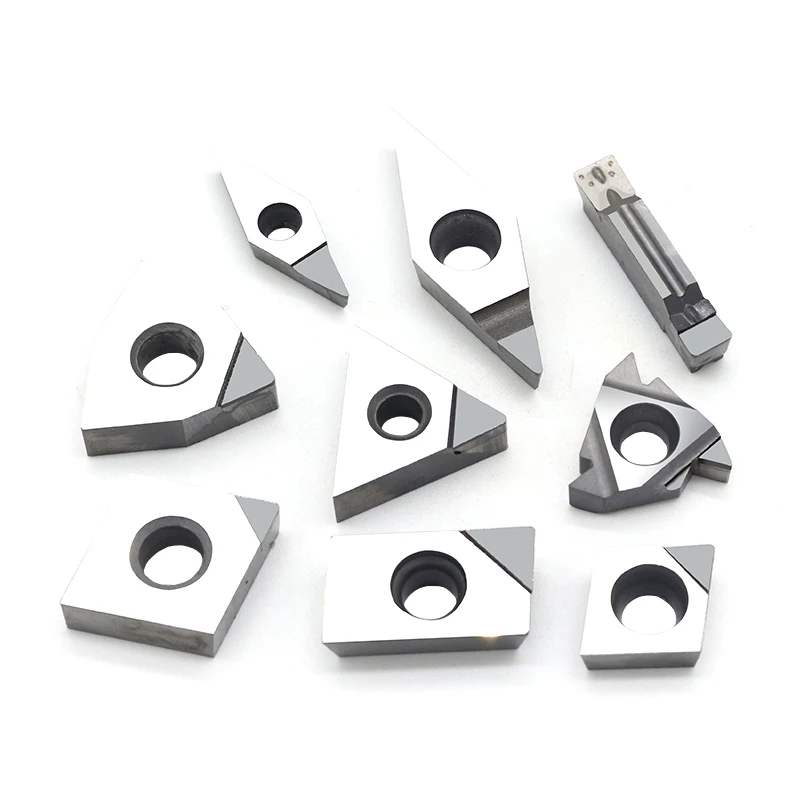 1PCS PCD CBN Diamond Inserts Cutter Tool CCMT060204 DCMT11T304 TCMT110204 TNMG WNMG VBMT APKT 16ER Lathe Internal Turning Tools