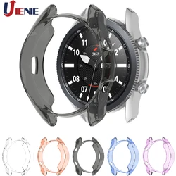 TPU Case Cover For Samsung Galaxy Watch 3 45mm 41mm Protector Shell Silicone Screen Protection Frame for Galaxy 3 SM-R840/ R850