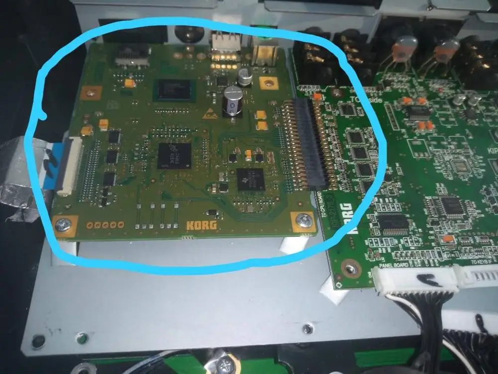 For korg PA300 PA 300 PA600 PA 600 PA700 PA 700 Board CPU Board Main board mothboard