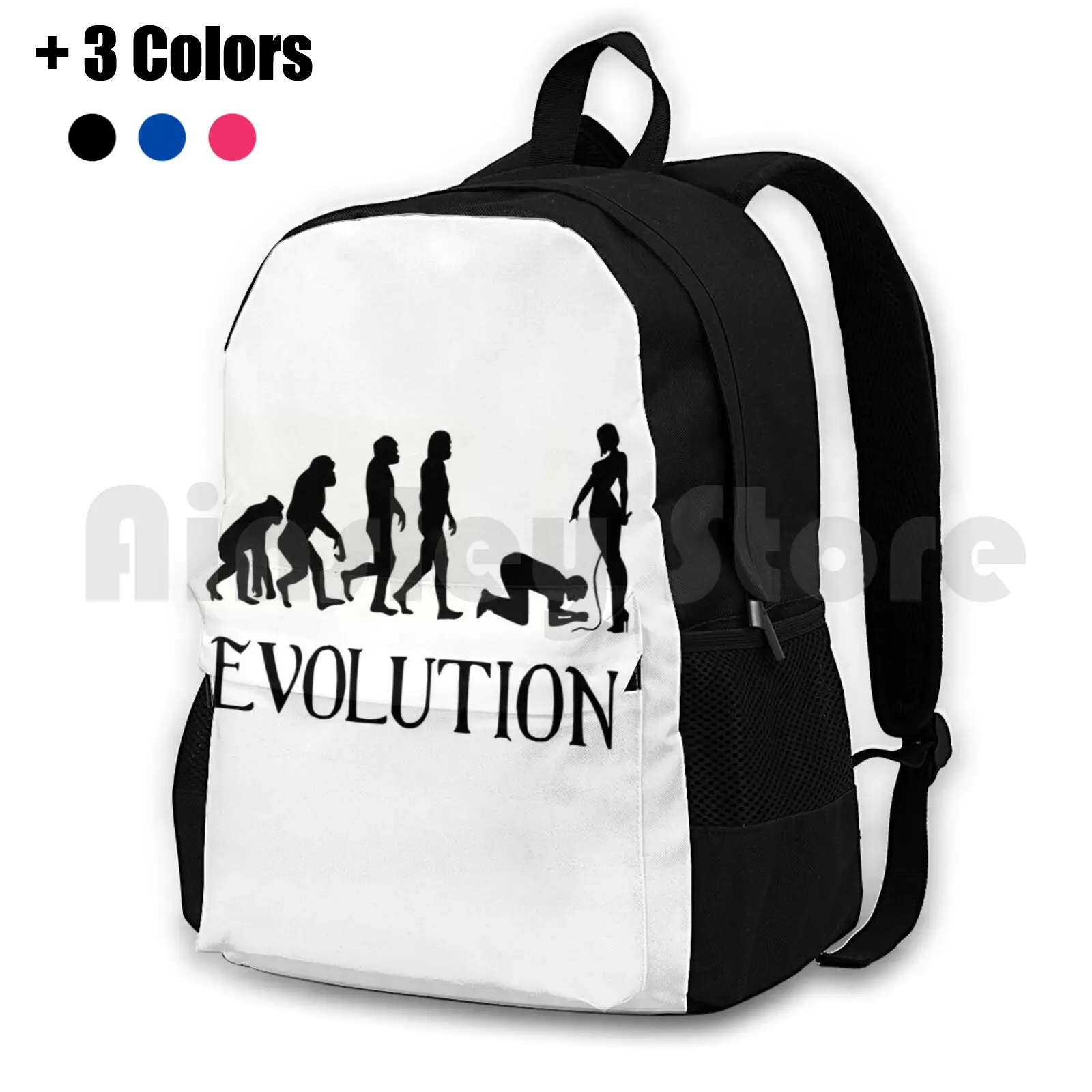 Femdom Bdsm Evolution Outdoor Hiking Backpack Riding Climbing Sports Bag Bdsm Femdom Dominant Evolution Human Human Evolution