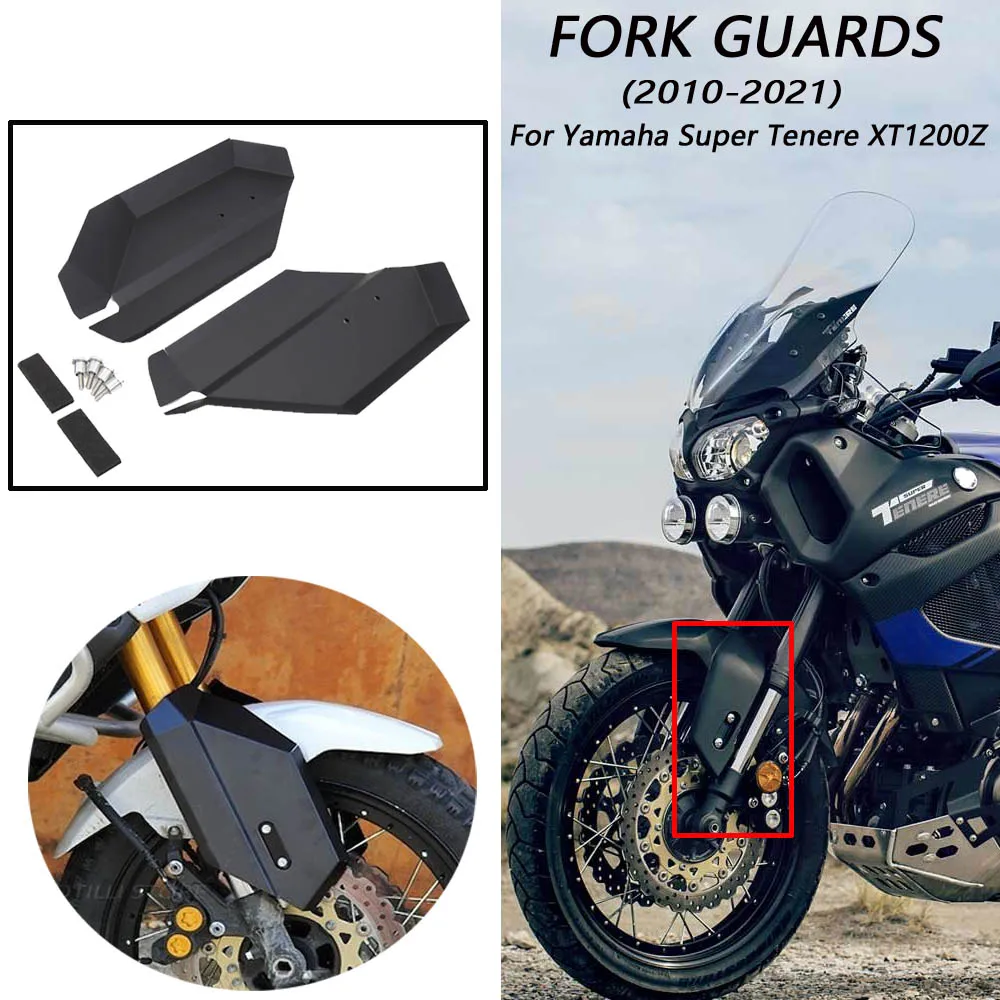 2010 - 2016 2017 2018 2019 2020 2021 Guardas Protetor da Forquilha Dianteira da motocicleta PARA Yamaha Super Tenere XT1200Z / ES XTZ 1200 XT