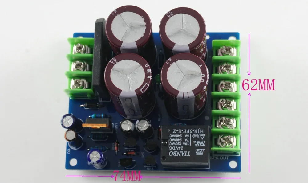 NEW 2PCS L15D/L20D/L25D and L/MX50 Series mono rectifier power supply board With speakers DC protection board