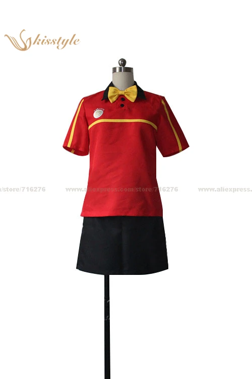 Kisstyle Fashion The Devil Is a Part-Timer! Chiho Sasaki Clothing Cosplay Uniform COS Costume