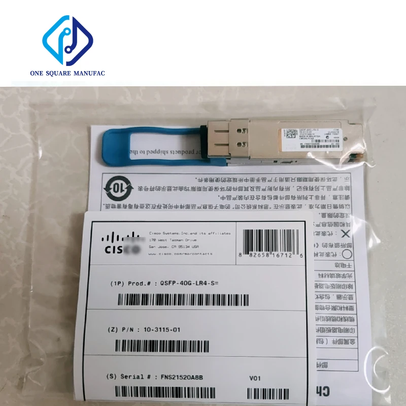 Original QSFP-40G-LR4-S For Cisco 40G 10KM LC 1310nm SFP+ Fiber Optical Module Transceiver