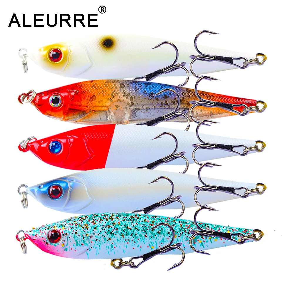 1PCS 8 cm/13g Tough Fishing Lure VIB Rattlin Hooks Fishing Sinking Vibration Rattlin Hooktion Bait Pencils Fishing Tackle