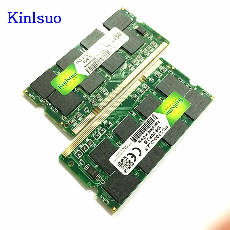 New DDR Laptop Memory Ram SO-DIMM DDR1 400 333 MHz / PC-3200 PC-2700 200Pins 512MB 1GB For Sodimm Notebook Memoria Rams