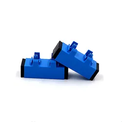 100PCS/LOT Ftth Optical Fiber Adapter SC UPC Single-Mode Simplex Fixed Optical Coupling Connector Wholesale Low Price