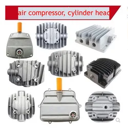 Silent Oil-free Pump Accessories With Oil-piston Air Compressor Cylinder Head Straight-on-line Wind Li Bama Cylinder Head Side C