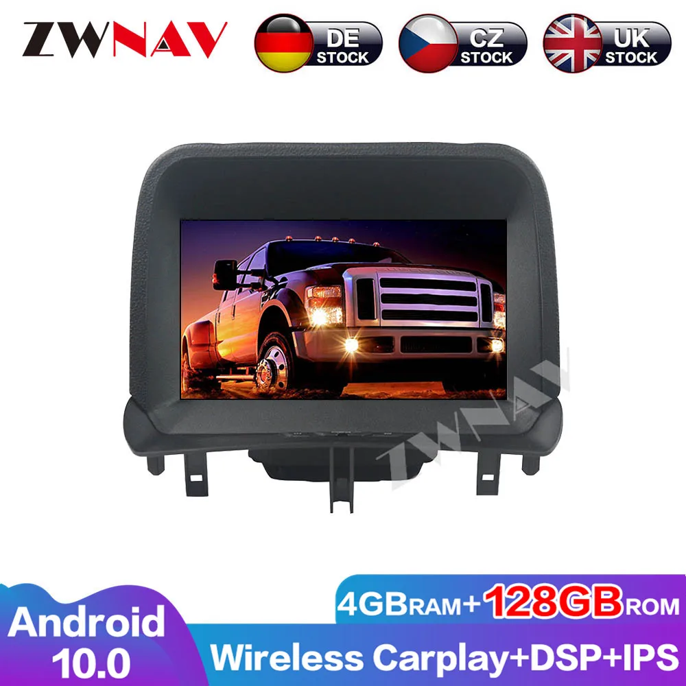 128G Android 10 screen Car multimedia Player For Ford Tourneo Courier 2014 - 2016 car GPS Navi Auto audio radio stereo head unit