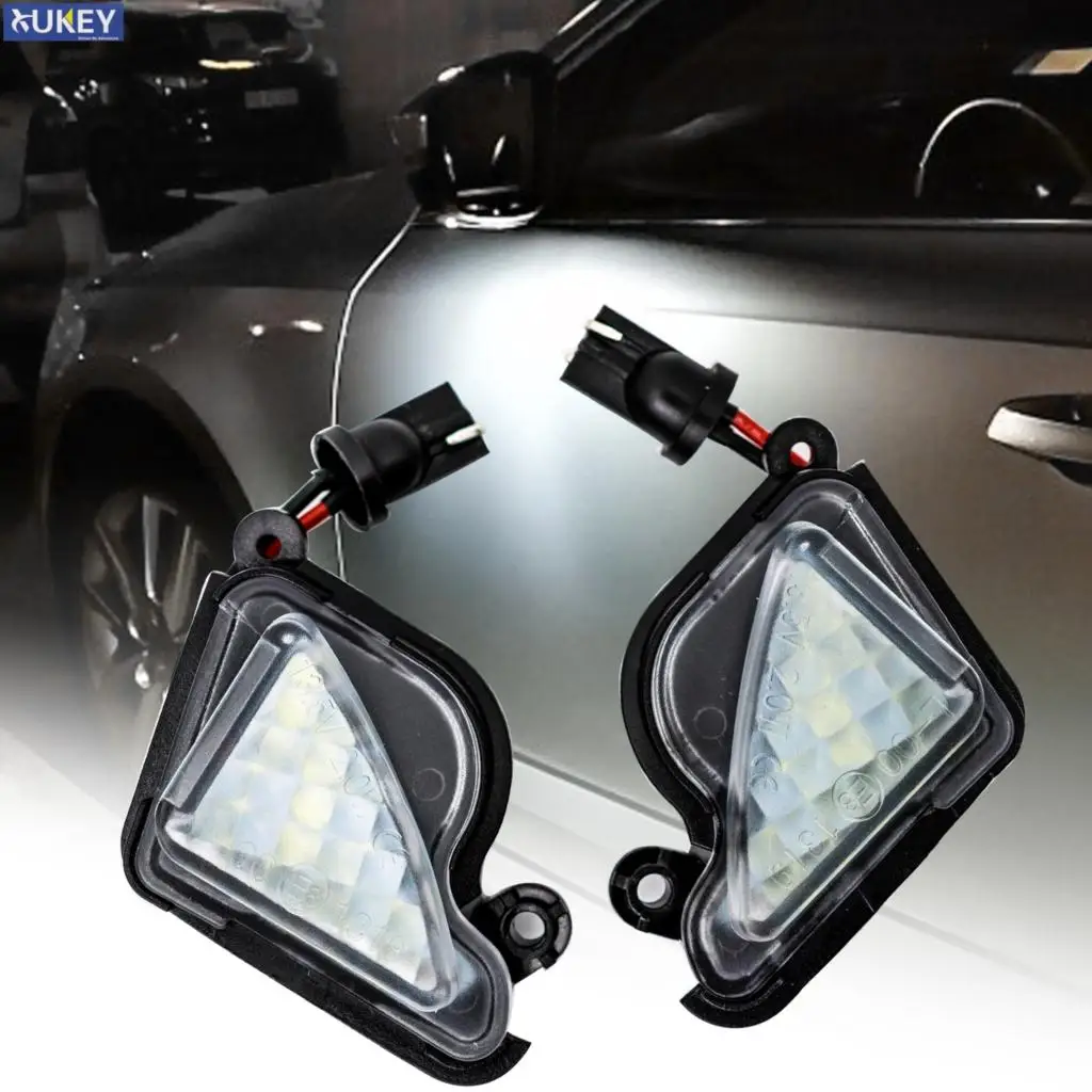 

Пара ламп под зеркалом, белый, без ошибок, светодиодное боковое зеркало, мигалка, автомобильное освещение для Skoda Superb Mk2 2008-2019 Octavia Mk3 a7