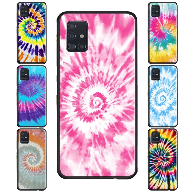 Tie Dye Trippy Case For Samsung Galaxy S20 FE S22 S21 Ultra S8 S9 S10 Note 10 Plus S10e Note 20 Ultra