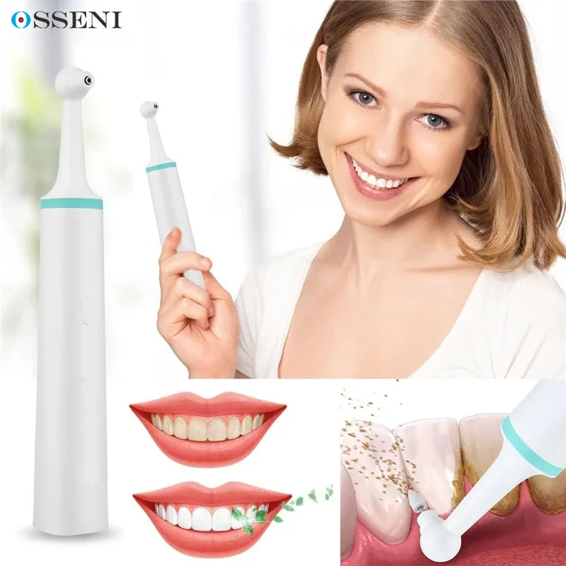 Oral Electric Teeth Polisher Dental Tartar Remover Plaque Stains Cleaning Multifunctional Tooth Whitening Tool Calculus Removal