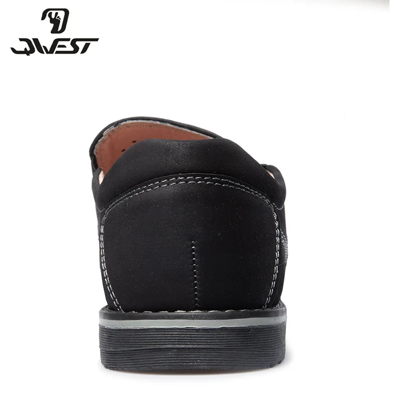 School shoes Qwest 82t-jsd-0870 boys shoes with leather insole shoes for children 35-40 #