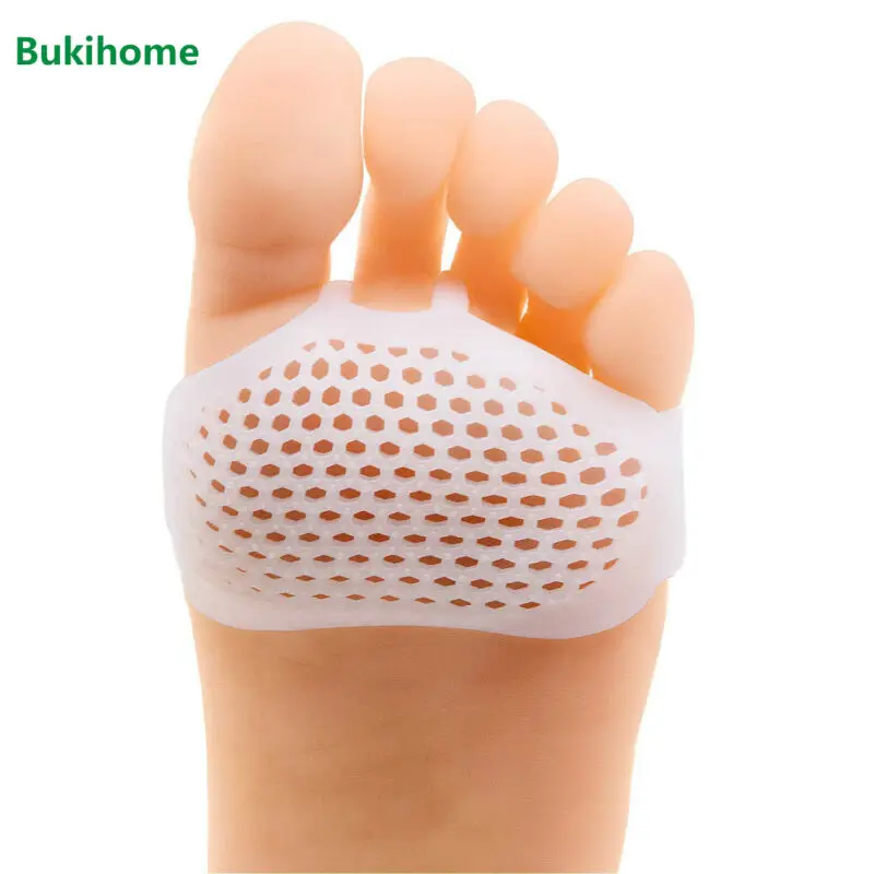 

Bukihome 8 Pcs Silicone Foot Cushion Forefoot Pads Toe Separator Soft Gel Pain Relief Insoles Feet Callus Blisters Corn D2743