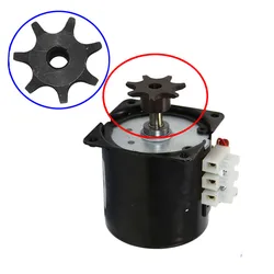 Poultry incubator motor gear Power Engine Reversible Gear Wheel For Egg Turning Motor Incubator 2.5r/min 1 pcs