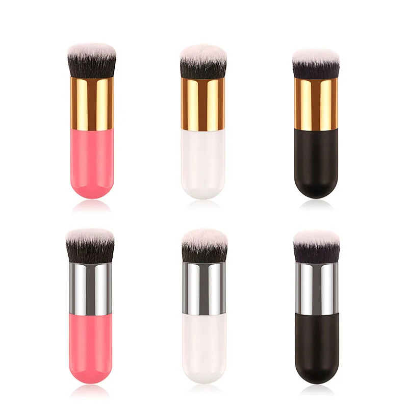 New Foundation Brush Flat Cream Makeup Brushes Professional  Blush Eyeshadow Kabuki Mixing Makeup Brush Basic Beauty Tools