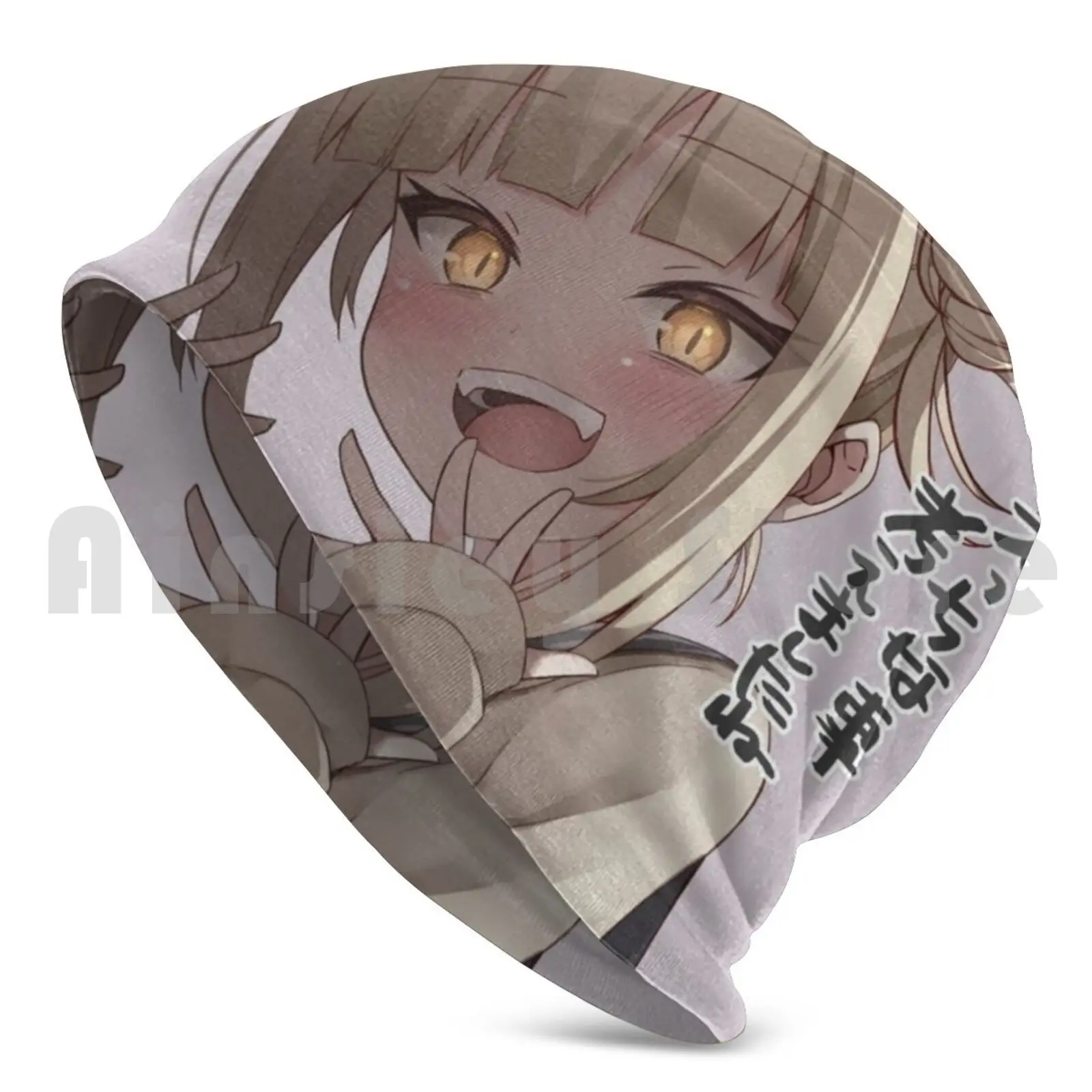 Toga Himiko 2 Beanies Knit Hat Hip Hop Blonde Hair Knife Girls Himiko Toga Orange Eyes Blood Smile Himiko