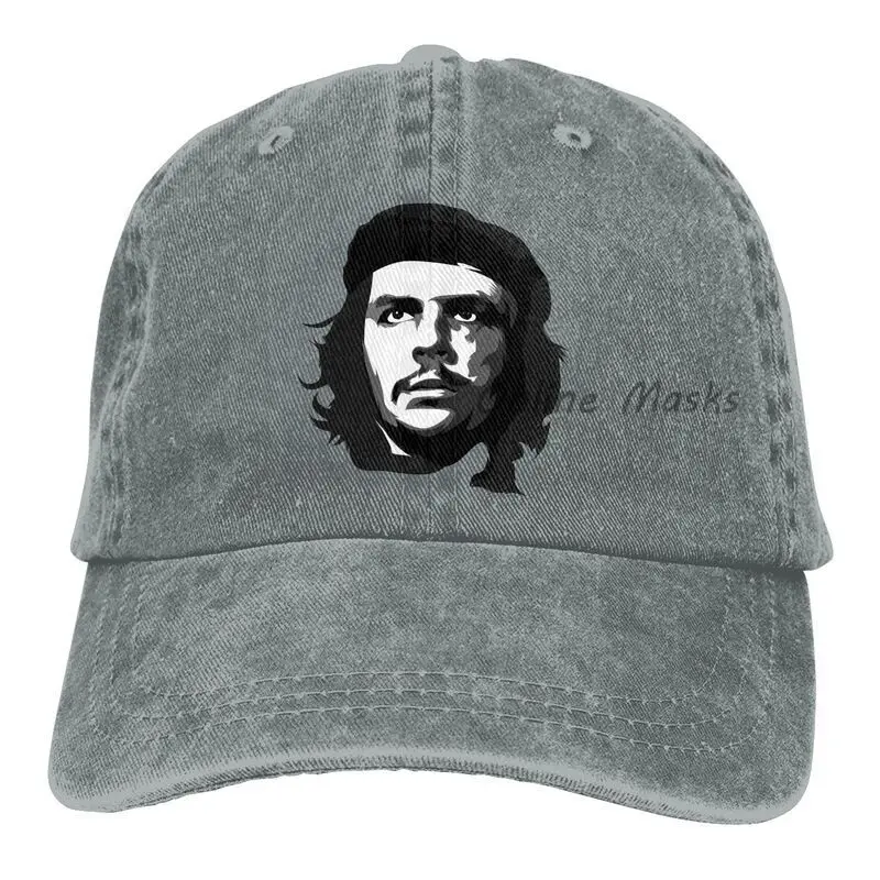 Che Guevara Trucker Cap Cuba Hero Cuba Flag Cap Che Ernesto Guevara Hat Baseball Cap Adjustable Dad Hat for Men Women