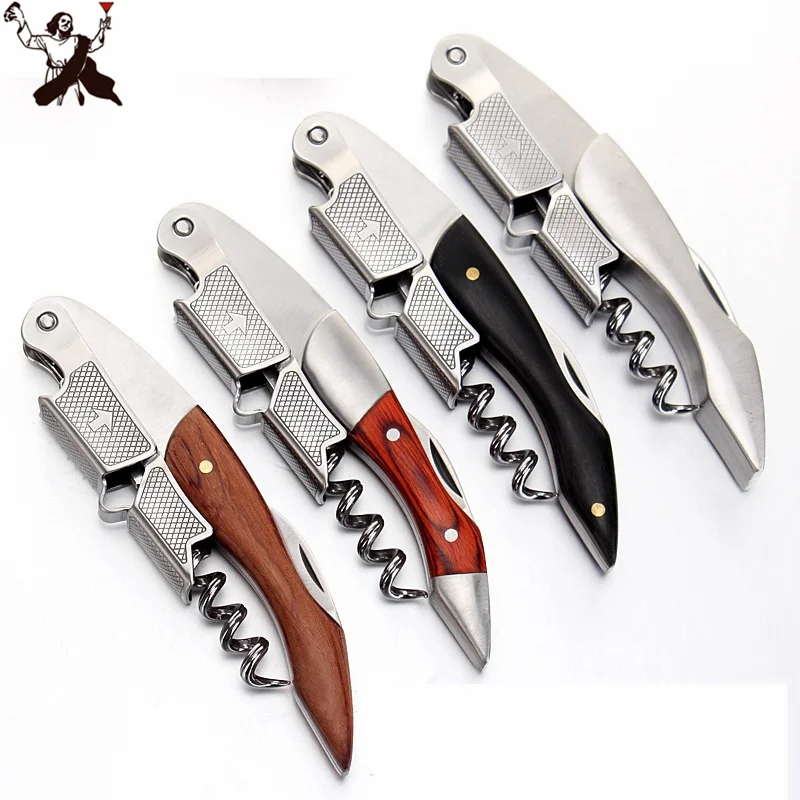 

Rose WoodWine Beer Bottle Opener Corkscrew Multifunction Portable Screw Corkscrew Wine Bottle Opener Cook Bar Tool