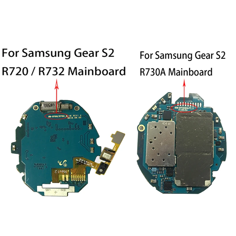 For Samsung Galaxy Gear S2 R720 R732 / R730A Original Main Board Dock Mainboard