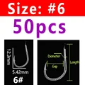 50PCS Size 6