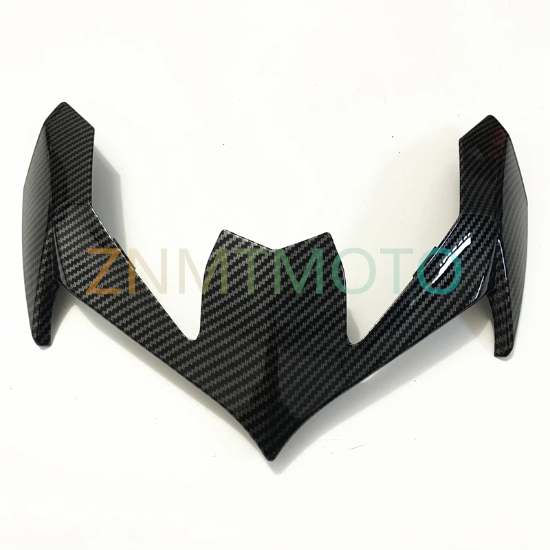 Fit for  Headlamp Fairing Motorcycle Side Plate Kawasaki Z900 2020 2021 ABS Black Carbon Brazing Dimension